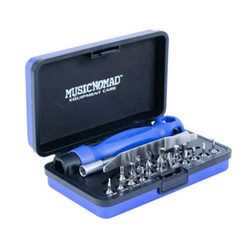 Musicnomad Mn229 Premium Guitar Tech Screwdriver And Wrench Set Set D'outils Pour Guitare