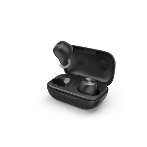 Thomson WEAR7701BK - Écouteurs sans fil avec micro - intra-auriculaire - Bluetooth - noir