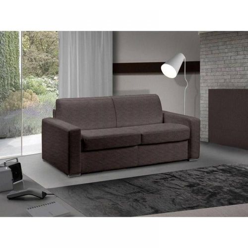 Canapé Lit 3 Places Master Convertible Express 140 Cm Microfibre Taupe, Matelas 18 Cm Inclus.