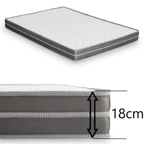 Canapé Lit 3 Places Master Convertible Express 140 Cm Microfibre Marron, Matelas 18 Cm Inclus.
