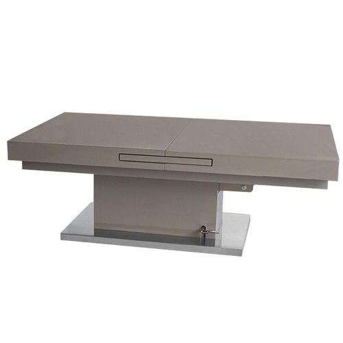 Table Basse Relevable Extensible Setup Taupe