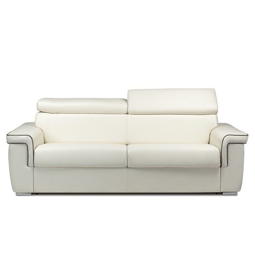 Canapé Marais Convertible Express 160 Cm Matelas 16 Cm Blanc