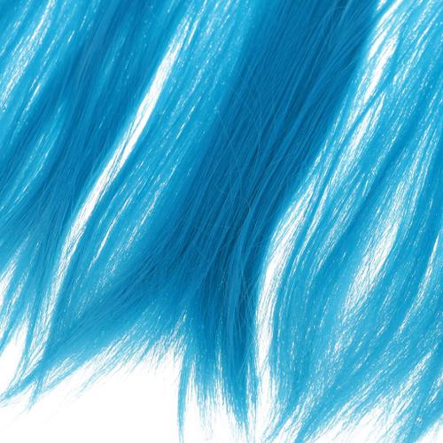 25cm Générique Sharplace Fille Perruque Long Cheveux Droit pour Poupées DIY Fabrication et Réparation Beige 