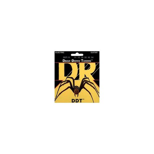 Jeu De Cordes Guitare Électrique Dr X Drop-Down Tuning Extra Heavy Ddt11 11-54