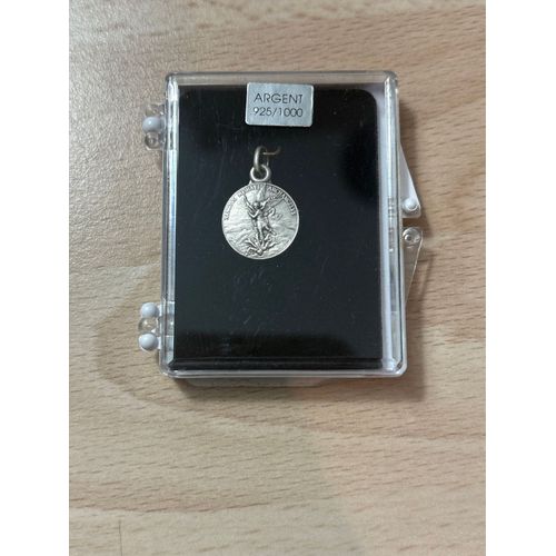 Médaille Religieuse Argent 925/1000 Saint Michel