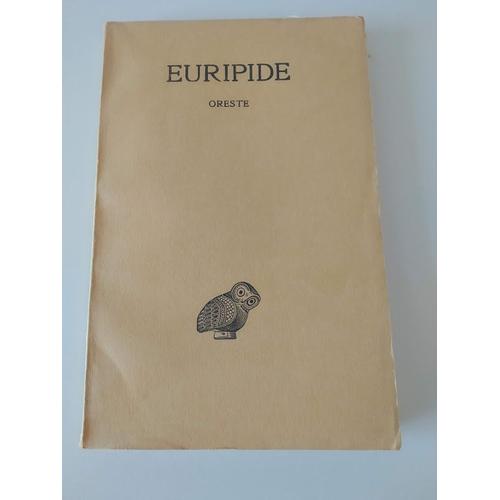 Euripide - Tome Vi - Partie 1 Oreste 1968
