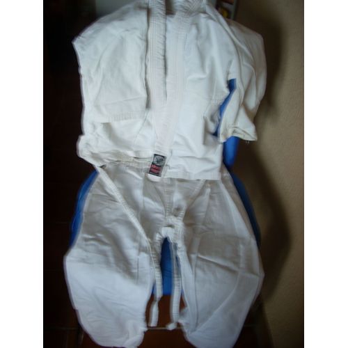 Kimono Enfant Judo Ou Karaté 00/120 Black Eagle.4/7 Ans