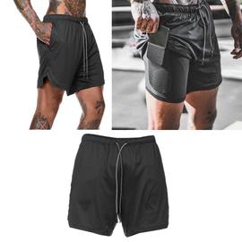Shorts Compression Homme Sports Fitness Tights Séchage Rapide Base Layer Pantalon Court