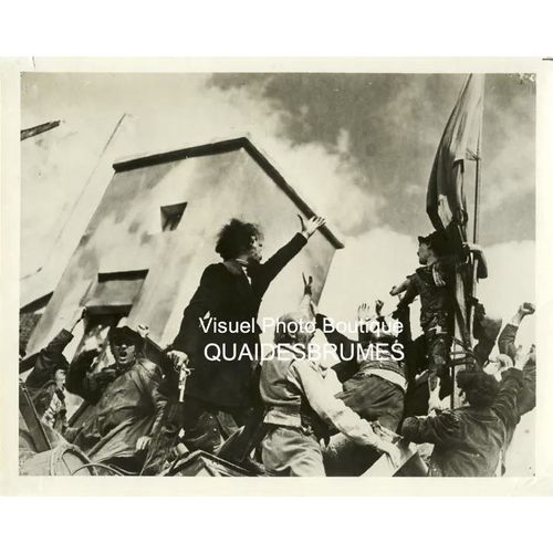Les Misérables : Une Photo Argentique D'exploitation Cinématographique N&b - Format 20,5x25,5 Cm - Réalisé Par Raymond Bernard, Avec Harry Baur, Florelle, Charles Vanel - 1934