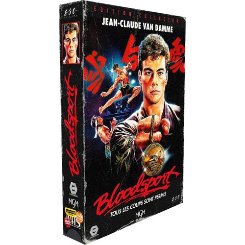 Bloodsport - Édition Collector Limitée Esc Vhs-Box - 4k Ultra Hd + Blu-Ray + Blu-Ray Bonus + Dvd + Goodies