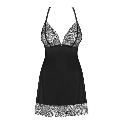 Nuisette & String Chiccanta Obsessive Noir