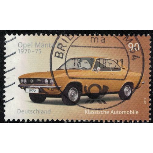Allemagne 2017 Oblitéré Used Voitures Classiques Opel Manta A Su