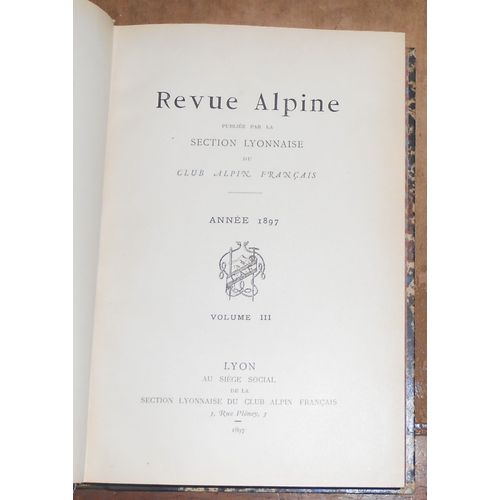 Revue Alpine 1897