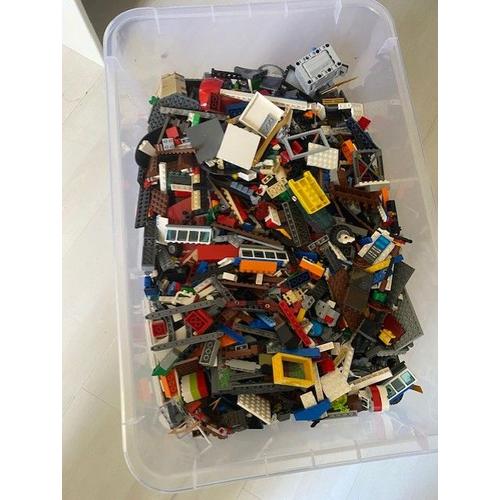 Lego en vrac 25kg : commissiriat police, ninjago, harry potter jurassic  world