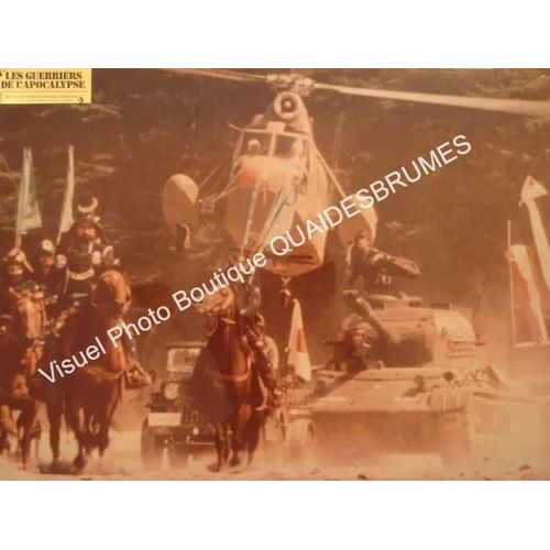 Les Guerriers De L'apocalypse -Sengoku Jieitai- G.I. Samurai: Photo Prestige Plastifiée Couleur D'exploitation Cinématographique -Format 41x50 Cm- De Kosei Saito Avec Sonny Chiba, Isao Natsuki 1982