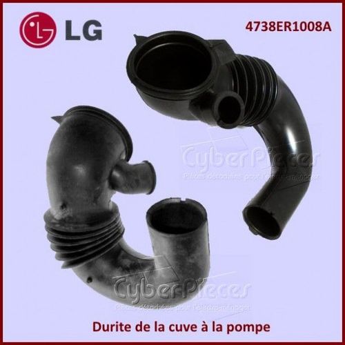 Durite B43p852 cuve pompe Lave-linge - MAR61841701, 4738ER1008A 4738ER1008D Lave-linge LG