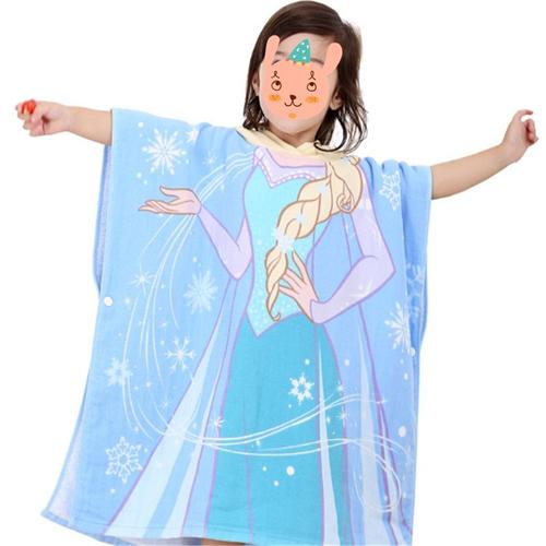 Disney Enfant A Capuche Serviette De Bain Coton Cape Bebe Peignoir Dessin Anime Plage Piscine Natation Douche Absorbant Coton Poncho Serviette Rakuten