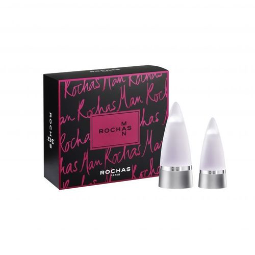 Rochas Man Eau De Toilette Vaporisateur 100ml Set 2 Pieces 