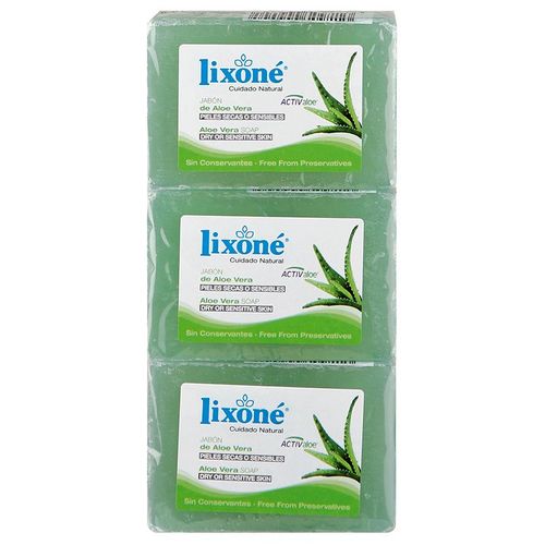 Lixoné Aloe Vera Soap Peau Sèche Ou Sensible 3x125g 