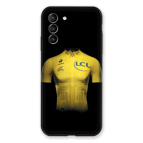 Coque Pour Samsung Galaxy S21 Cyclisme Maillot Jaune