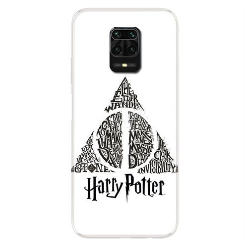 Coque Pour Xiaomi Redmi Note 9s / 9 Pro Wb License Harry Potter Triangle Blanc