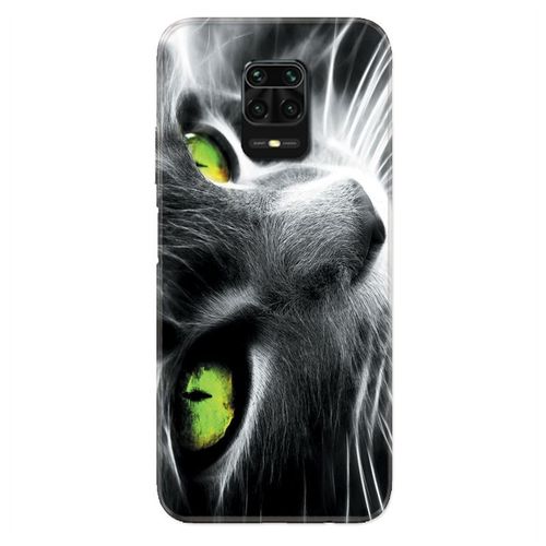 Housse Cuir Portefeuille Pour Xiaomi Redmi Note 9s / 9 Pro Chat Vert