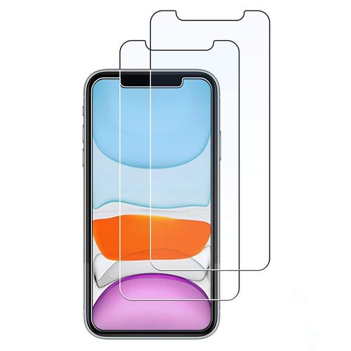 Film De Protection Pour Apple Iphone X Protecteur D'écran En Verre Trempé-2 Pièces