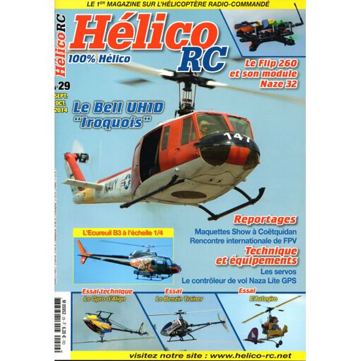 Hélico Rc N°29 Le Bell Uhid " Iroquois "