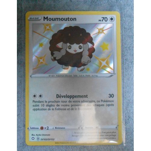 Moumouton Holo Shiny Sv103/Sv122 - Eb 4.5 - Destinées Radieuses - Vf