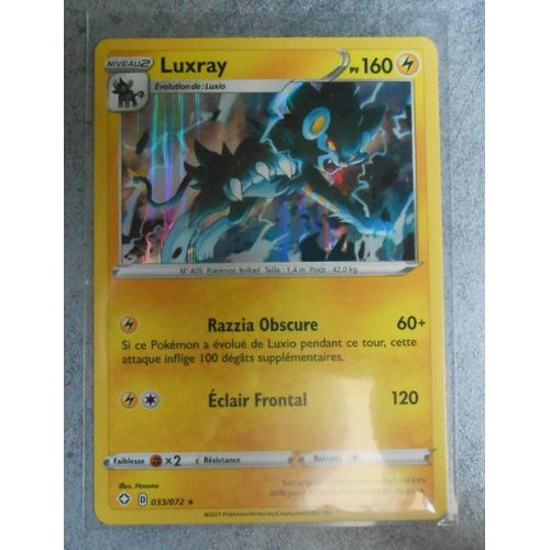 Luxray Holo 33/72 - Eb 4.5 - Destinées Radieuses - Vf