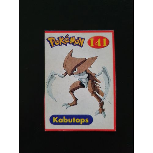 Vignette Kabutops 141 Pokemon Années 2000