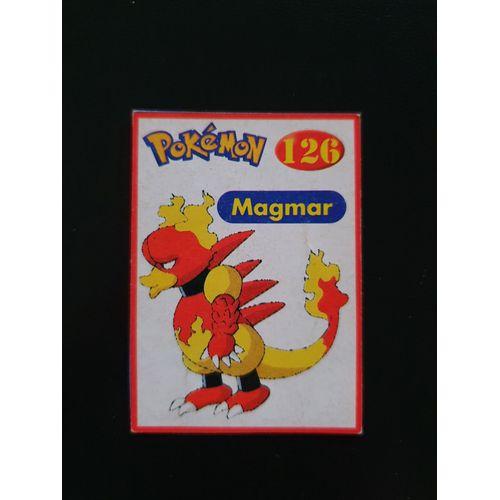 Vignette Magmar 126 Pokemon Années 2000