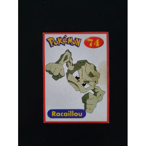 Vignette Racaillou 74 Pokemon Années 2000