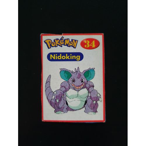 Vignette Nidoking 34 Pokemon Années 2000