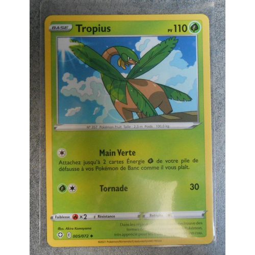 Tropius 5/72 - Eb4.5 - Destinées Radieuses - Vf