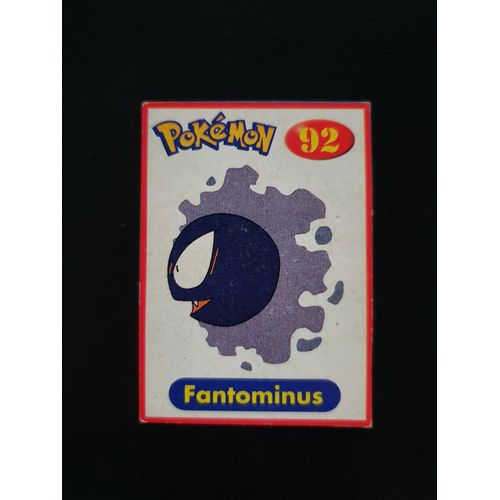 Vignette Fantominus 92 Pokemon Années 2000