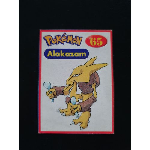 Vignette Alakazam 65 Pokemon Années 2000