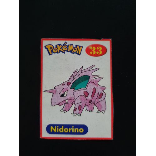 Vignette Nidorino 33 Pokemon Années 2000