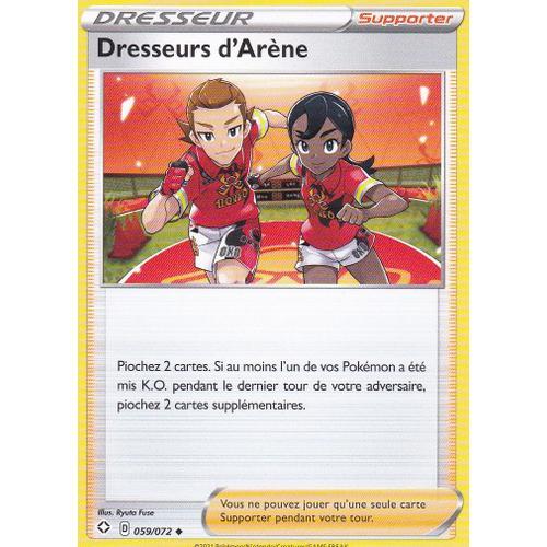 Carte Pokemon - Dresseur - Dresseurs D'arène - 059/072 - Épée Et Bouclier 4,5 - Destinées Radieuses