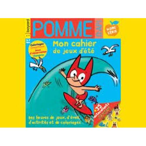 Pomme D'api 35 H Mon Cahier De Jeux D'ete