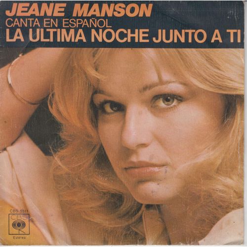 Jeane Manson Rare Sp Espagnol Canta En Espanol