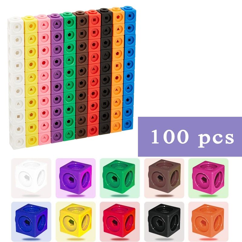 10pcs16mm Blank White peut écrire dés comptage Cubes Carrés de jeu de dés Bj 
