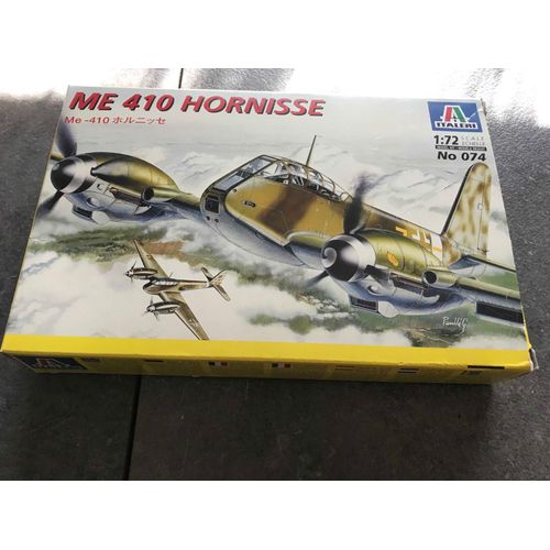 Maquette Avion 1/72 Me 410 Hornisse No 074 Italeri-Italeri