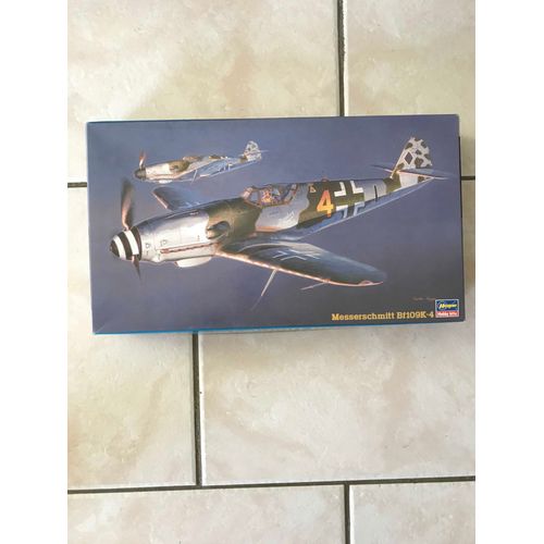 Maquette Avion Hasegawa Hobby Kits Messerschmittbf109k-4 1/48 09063-Hasegawa