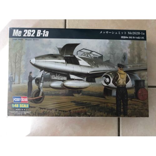 Maquette Avion Hobby Boss 1/48 Me 262b-1a-Hobby Boss
