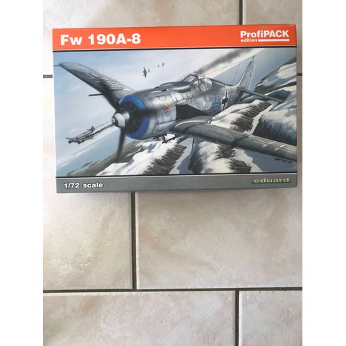 Maquette Avion 1/72 Eduard Profipack Fw 190a-8 70111-Eduard