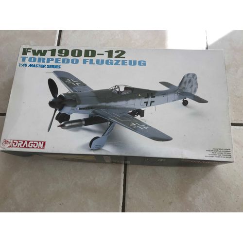 Maquette Avion Fw190d-12 Torpedo Flugzeug 1/48 Dragon