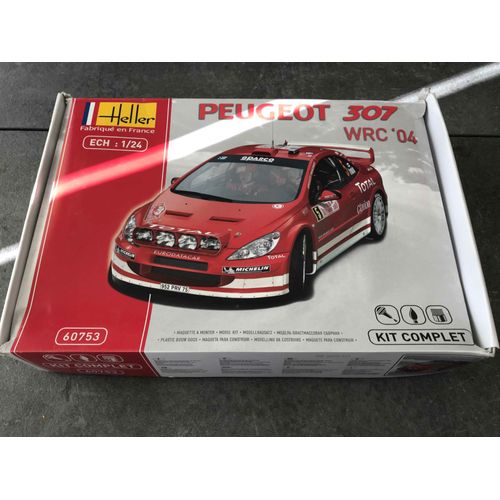 Maquette Kit 60753 Heller Peugeot 307 Wrc.04 Echelle 1/24