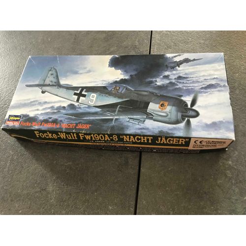 Maquette Hasegawa Hobby Kits Focke-Wulf Fw190a-8 ¿Natch Jäger' 51305 1/72-Hasegawa