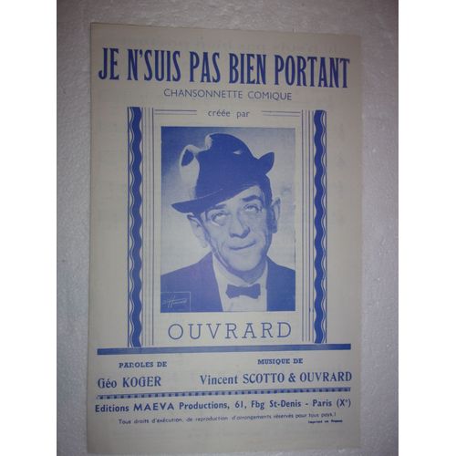 Je N'suis Pas Bien Portant
